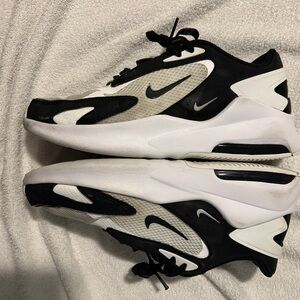 Nike Black and White Athletic Shoes